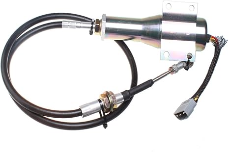 Fuel Stop Solenoid VOE 11110030 24V for Volvo L120C L90C L70C L220D L70D L90D L120D L150D L180D L180DHL L330D L150C L180C L330C Wheel Loaders