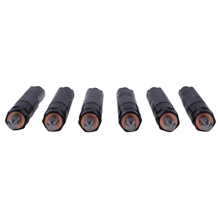 6Pcs Fuel Injector VOE8112303 VOE479443 for Volvo Engine TD102 TD103E Loader L150