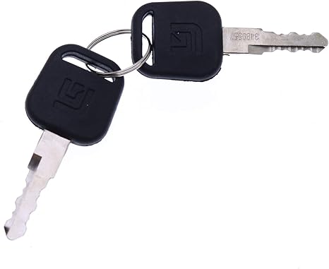 8Pcs Ignition Keys 34B0557 for Liugong Excavator and Heavy Equipment