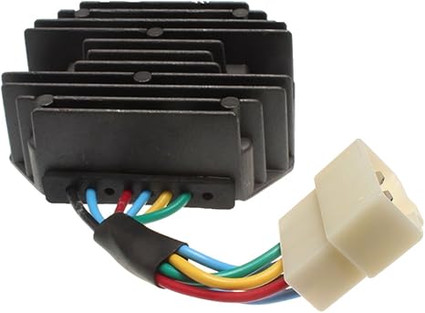 12V Voltage Regulator 5H215-41955 PN201-68562 compatible with Kubota B2320DT B2320HSD B2320HSDN B2620HSD B2920HSD B3030HSD B3200HSD K008-3 ZD221 ZG222A ZG227A ZG332P ZP330LP ZP330P