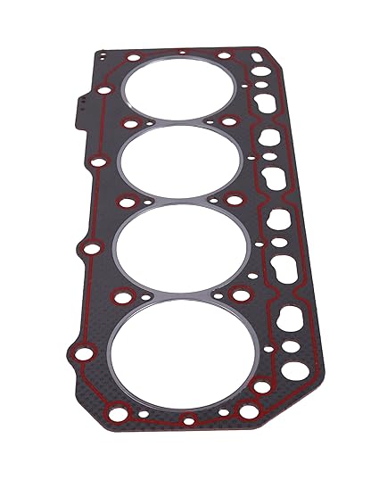 Engine Cylinder Head Gasket 129407-01340 Compatible with Yanmar 4TNE88 4TNV88, Komatsu 4D88E-3 4D88E-6 Engine PC45MR-3 PC45R-8 Excavator SK07J-2 SK714-5 Loader, Hitachi ZX48U-3F Excavator