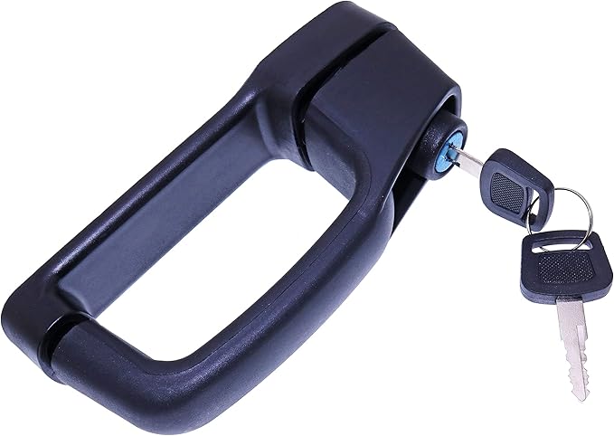 Front Door Latch Handle w/Bezel 7109662 for Bobcat 751 753 763 773 863 864 873 883 963 S100 S130 S150 S160 S175 S185 S205 S220 S250 S300 S330 T110 T140 T180 T190 T200 T250 T300 T320 A220