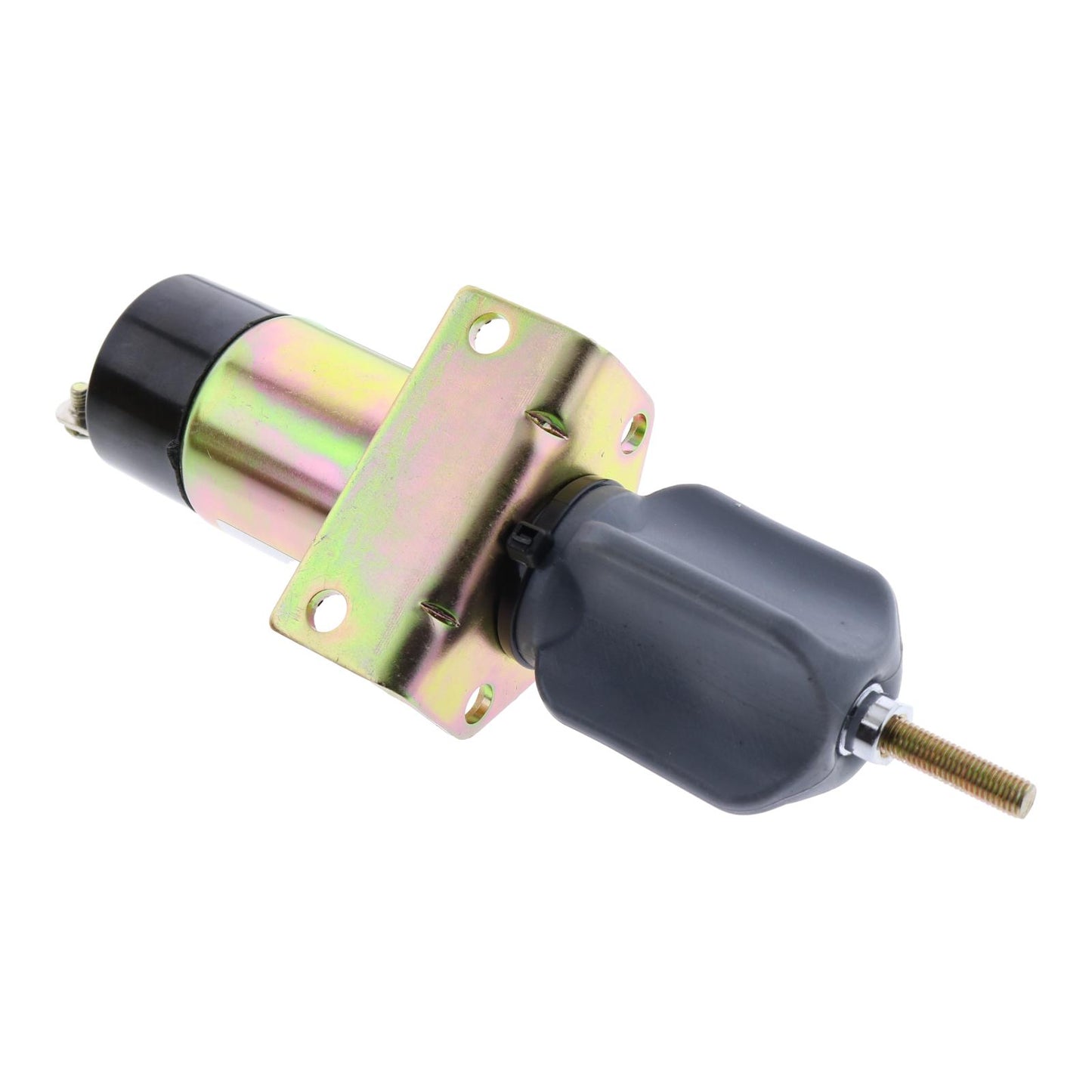 Diesel Stop Solenoid 1500-2040 1502-12C2U1B1S1 12V with 2 Terminals for Woodward 1500 Series