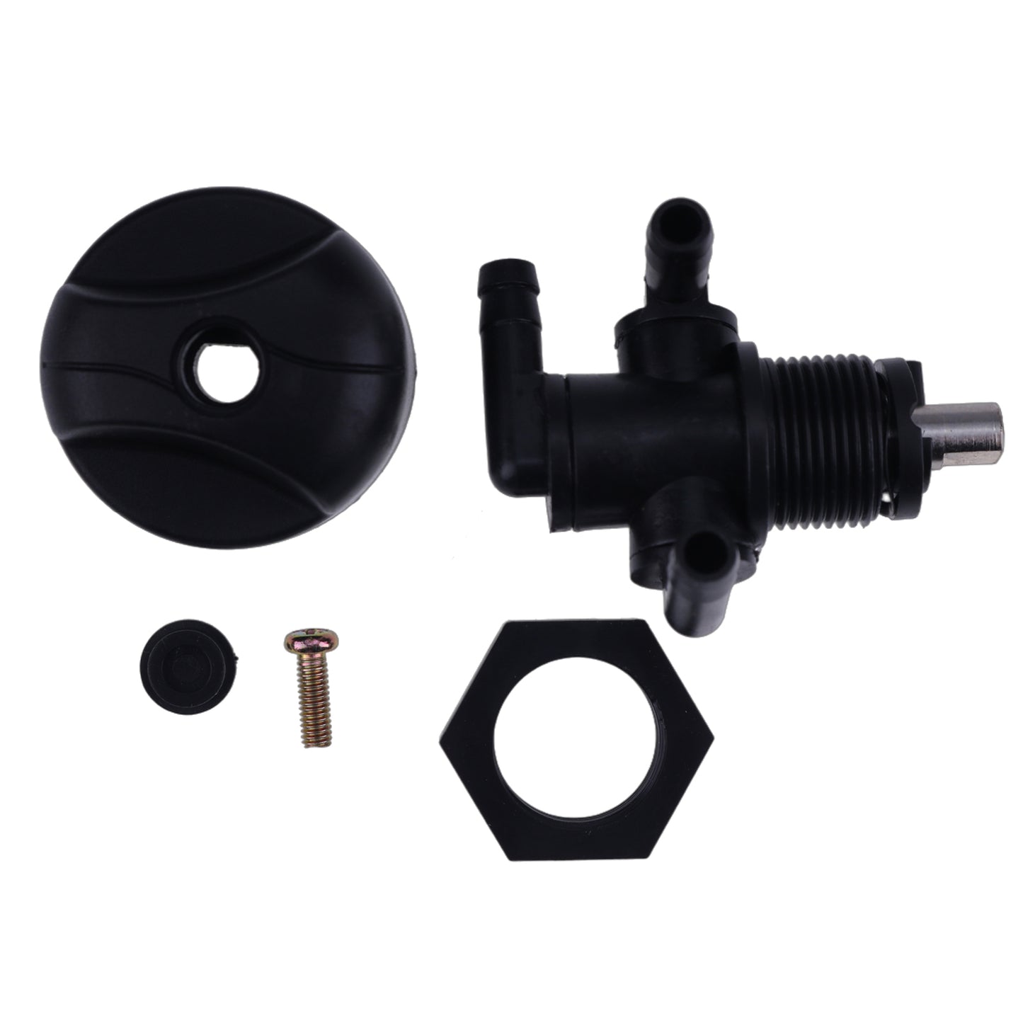 Fuel Tank Valve 3Way &Knob Nut 7052161 5432559 for Polaris Sportsman 325 330 500