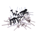 Golf Cart Body Rivet Kit 750102PKG 608456 for TXT Gas and Electric 1994 and U