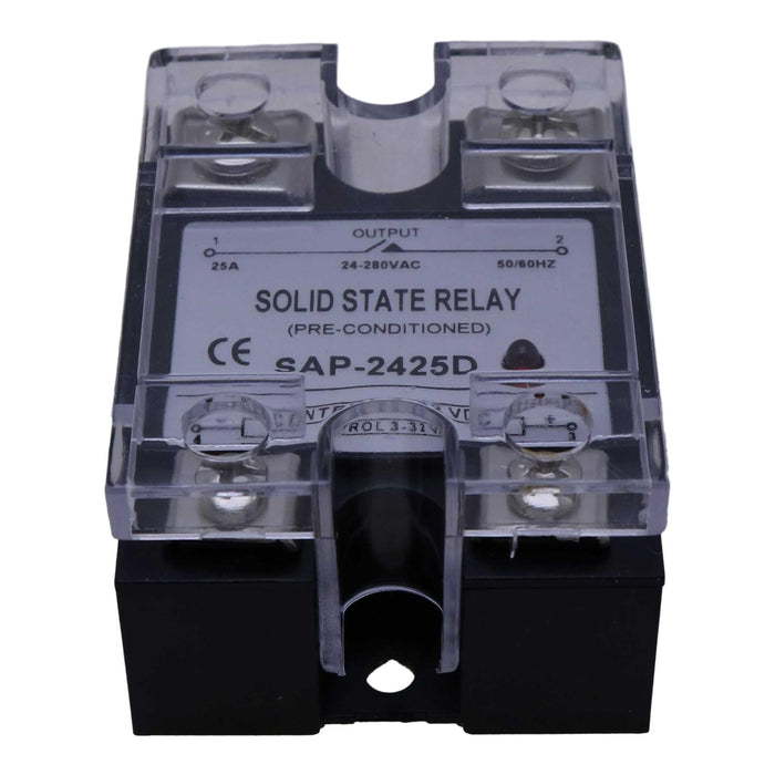 Solid State Relay SAP2425D SAP-2425D, 3-32VDC input, 24-280VAC output