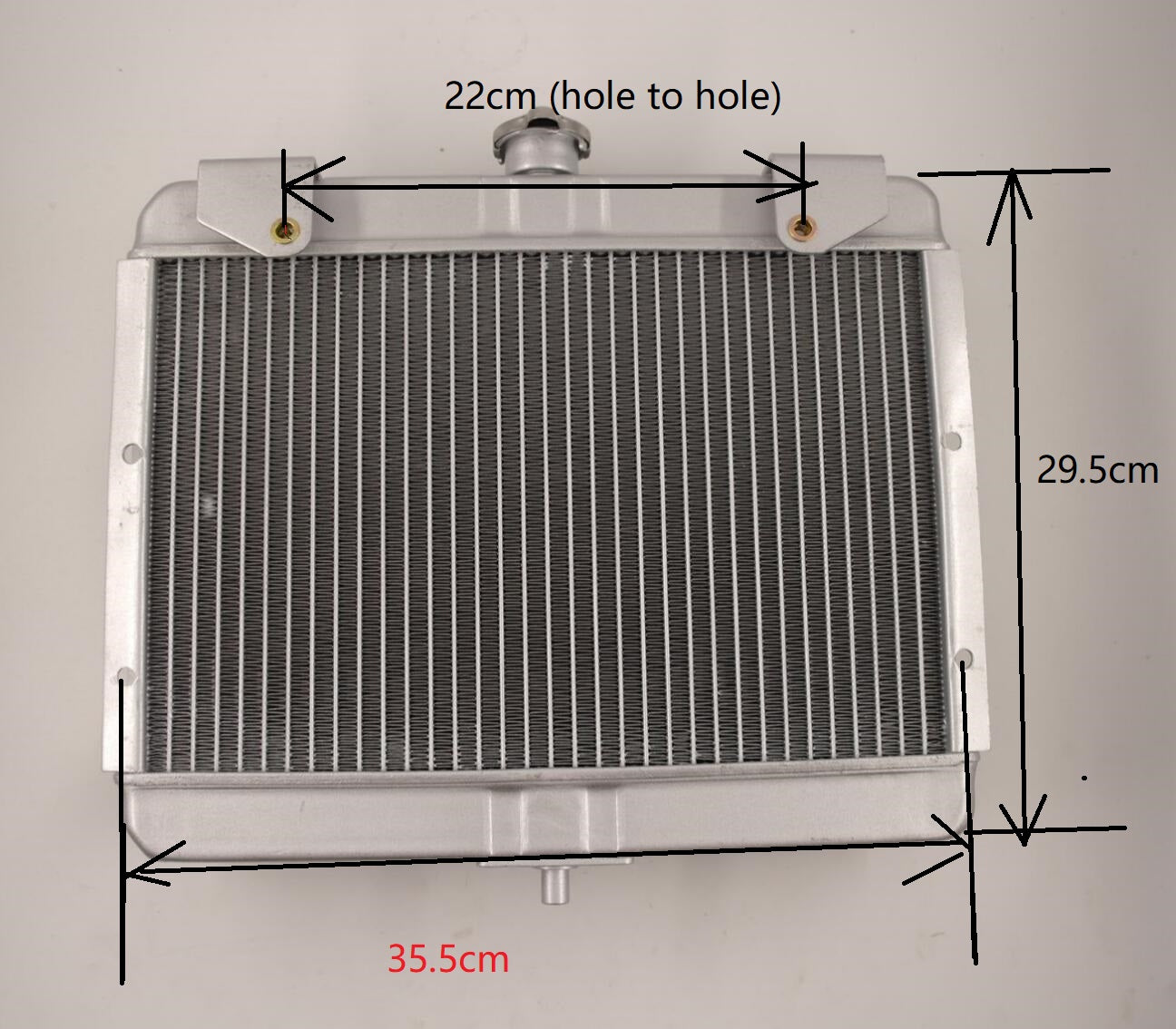 Radiator 401B-180100 401B180100 for CMFoto X6 CFORCE 500 600