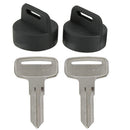 2X Ignition Key 4010278 & Cover 5433534 for Polaris Magnum 325/330/500