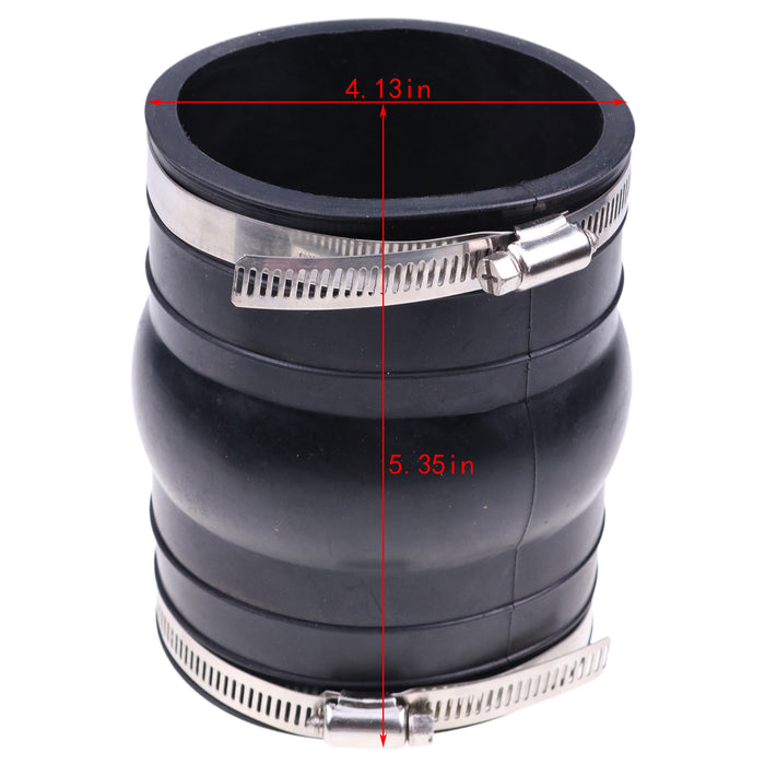 2X Hose Bellows for Volvo Penta OMC 4.3 5.0 5.7 V6 V8 Upper Lower Rubber Coupler