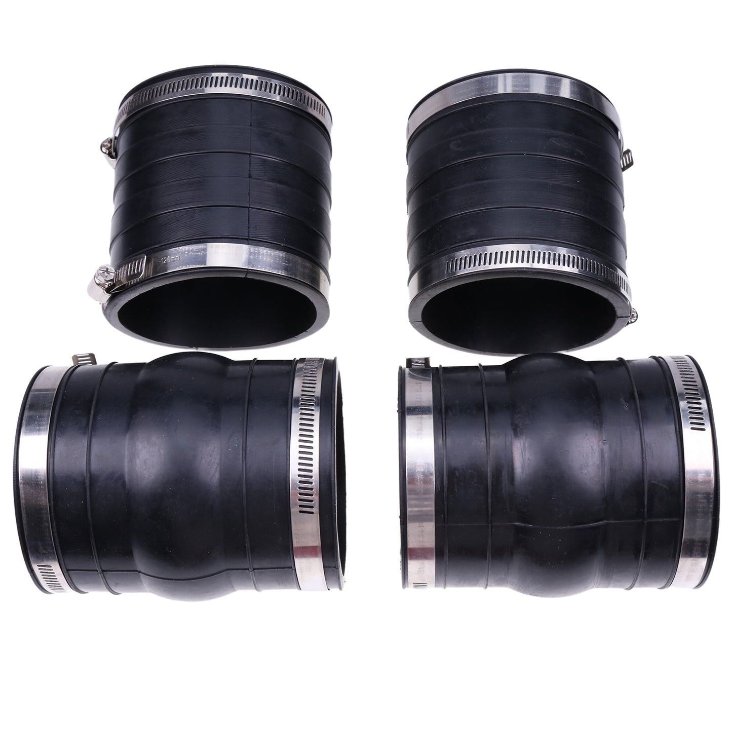 2X Hose Bellows for Volvo Penta OMC 4.3 5.0 5.7 V6 V8 Upper Lower Rubber Coupler