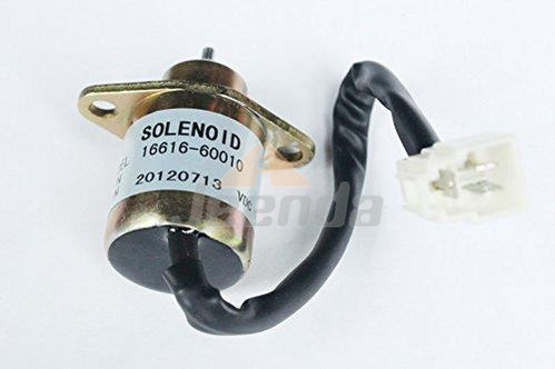 Stop Solenoid 16616-60010 for Kubota 05 Series