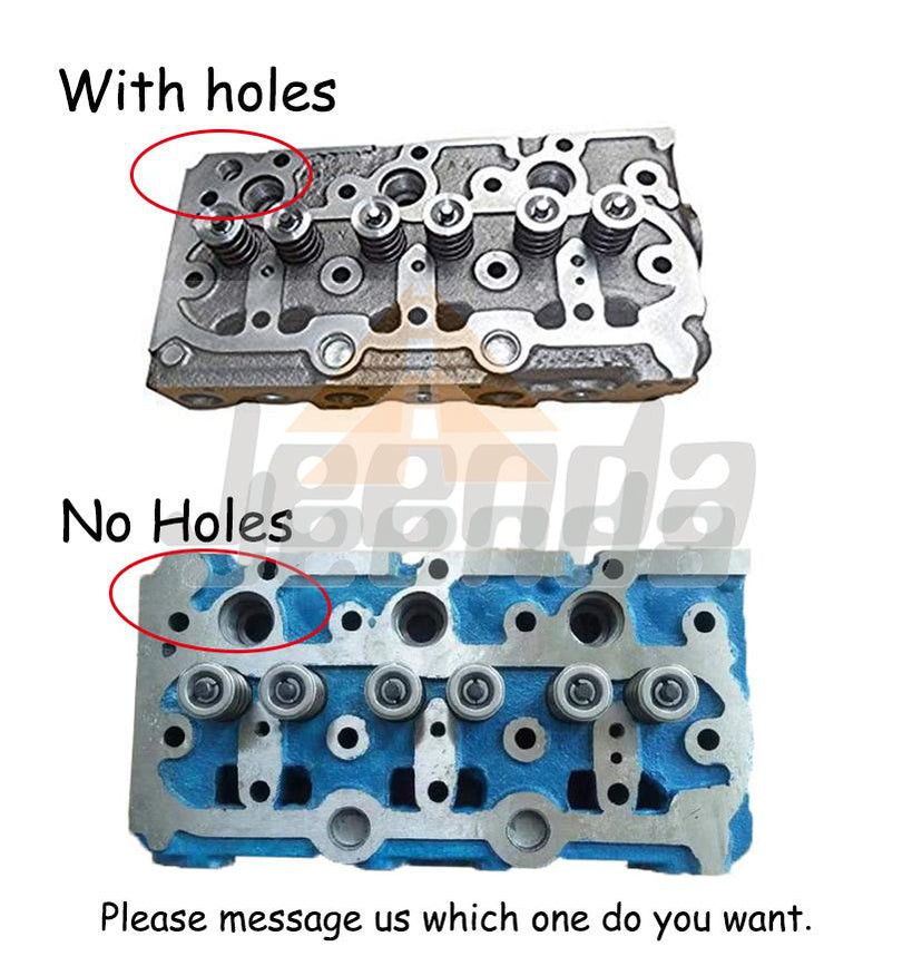 Free Shipping D850 Cylinder Head 19267-03040 19267-0304-0 1926703040 for Kubota Tractors B6200 B1550 B6200DT B1550DT