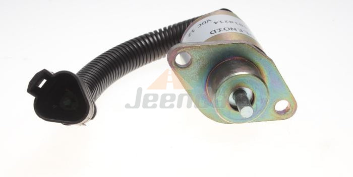 Stop Solenoid 1731338 173-1338 172-7209 1727209 12V with 3 Pins for Caterpillar Cat 246 UB704 236 248 252 262 267 277 287