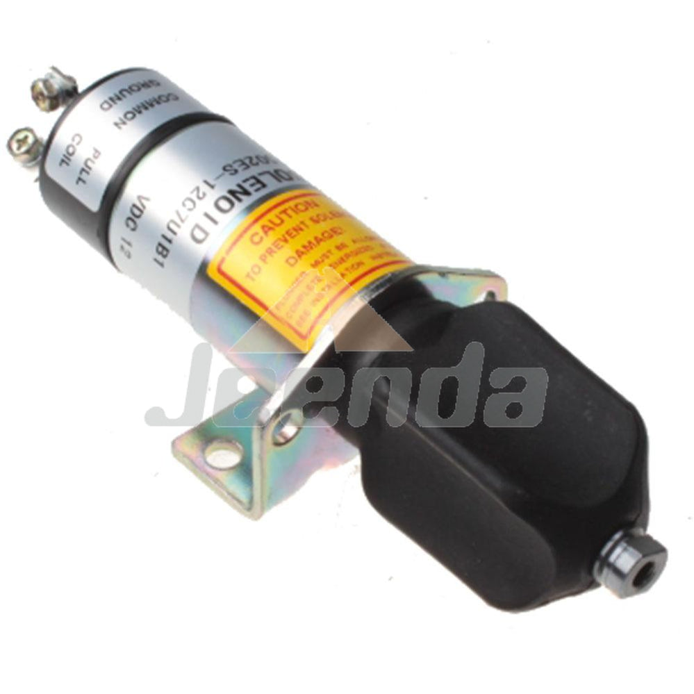 Jeenda Diesel Stop Solenoid 1500-1000 1502ES-12C7U1B1 ES1502C-12V T20 with 3 Terminals for Woodward 1500 Series 12V