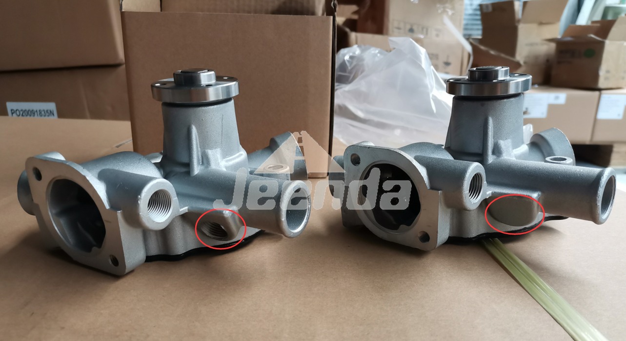 JEENDA Water Pump 119660-42009 119621-42005 119621-42003 119621-42001119621-42002 Compatible with Yanmar 3YM20 2YM15