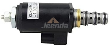 Free Shipping Stop Solenoid Valve KDRDE5K-20/30C12A-101 YN35V00004F2 SKX5P-17-212A for Kobelco Excavator SY-GF027 SK200-2 SK200-5 SK220-2