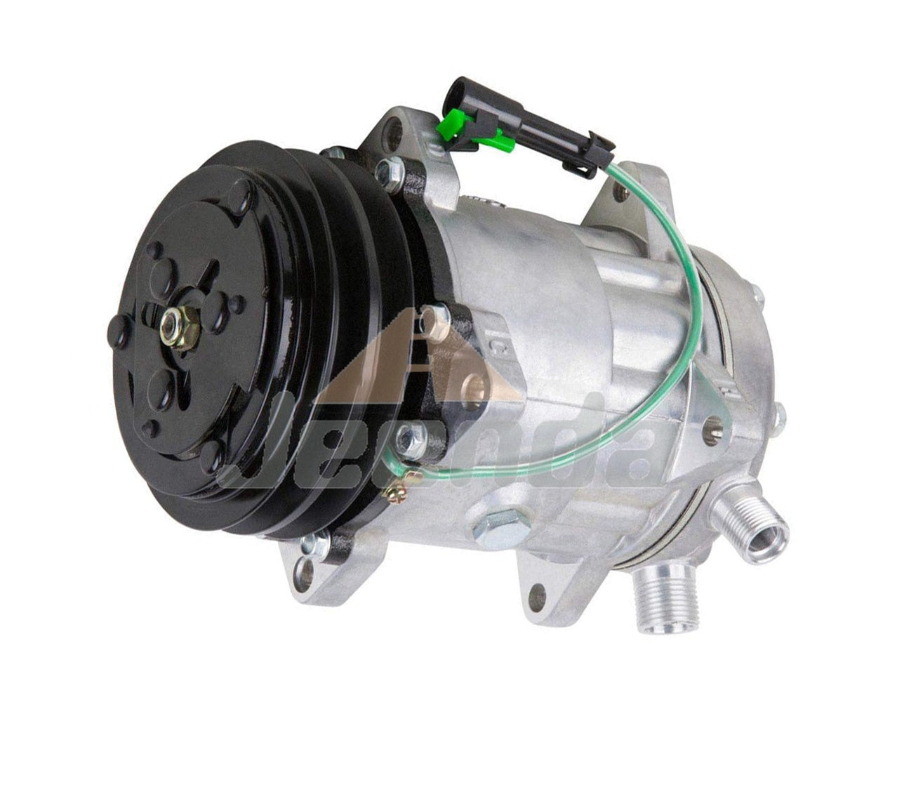 Jeenda New A/C Compressor 425-963-A230 24V for Komatsu WA380-1LC WA420-1LC WA500-1LC WA500-1LE WA600-1LE