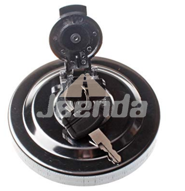 JEENDA Fuel Cap Locking W/2 Keys 4361638 compatible with John Deere Excavator 70D 75D 85D 120D 135D 200LC 330LC-870GLC 992DLC 495D 80 600C LC 330CLC 370C 240DLC 270DLC 350DLC 450DLC 650DLC 850DLC 160DLC 200DLC 225DLC