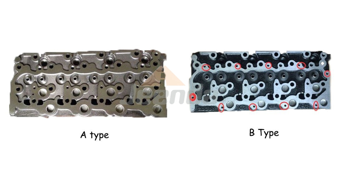 JEENDA Cylinder Head V2003/K3 19077-03048 for Bobcat 6675642 S175 S185 S150 753 763 773 7753 Skid-Steer Loader