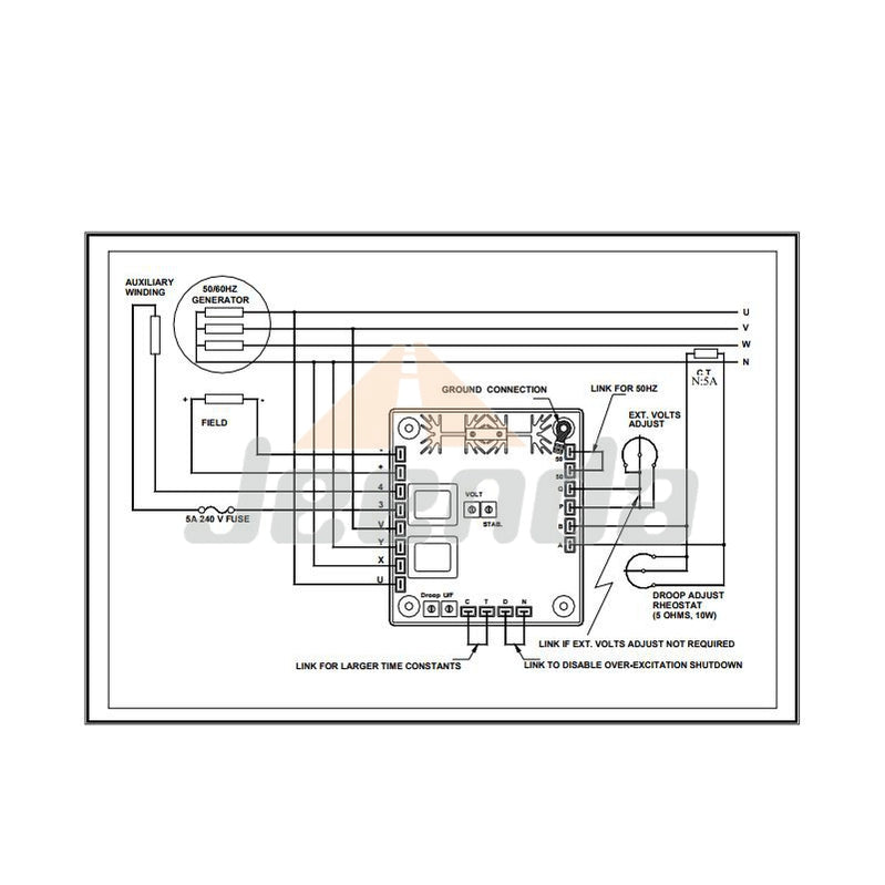 Free Shipping Automatic Voltage Regulator AVR EA63-7D AVC63-7D