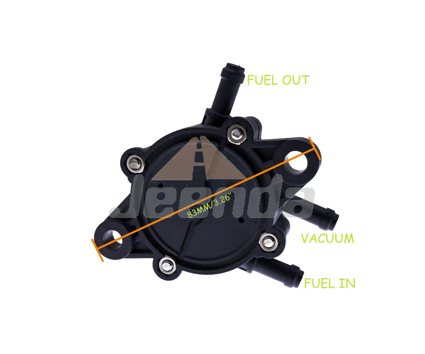 JEENDA Fuel Pump 17HP-25 HP 2439304-S 2439316-S 2439302 for Kohler CH17-CH25 CV17-CV25 CH730-CH740 CV730-CV740 17 HP thru 25 HP