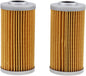 2Pcs Fuel Filter Element for P502134 Perkins 130366040