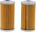 2Pcs Fuel Filter Element for P502134 Perkins 130366040