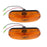 2Pcs Amber Turn Singal Lamp for Case 580K 580L 580M 580N 580SL 590L 590SL 590SM