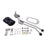 NP205GM8 Transfer Case Shifter for NP-205 GM Stainless Twin-Stick