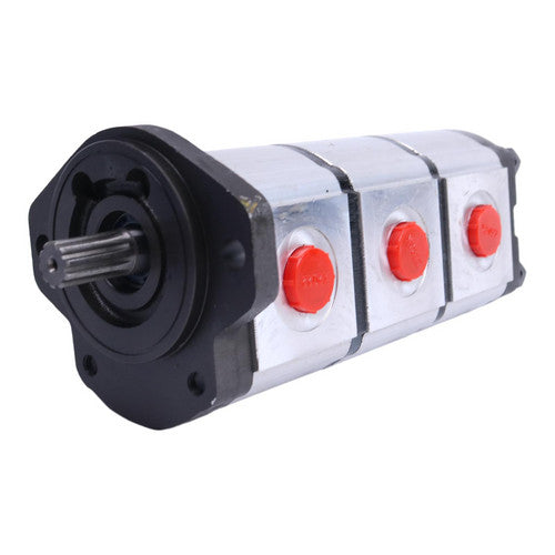 Hydraulic Gear Pump 307012-0042 307012-0041 compatible with Zexel Case Minibagger Takeuchi Minibagger TB25 TB26.5 TB250