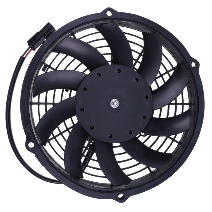 Curved Blade Pusher Fan 30100320 VA11-AP7/C-57S for Spal 12V 255mm/10In