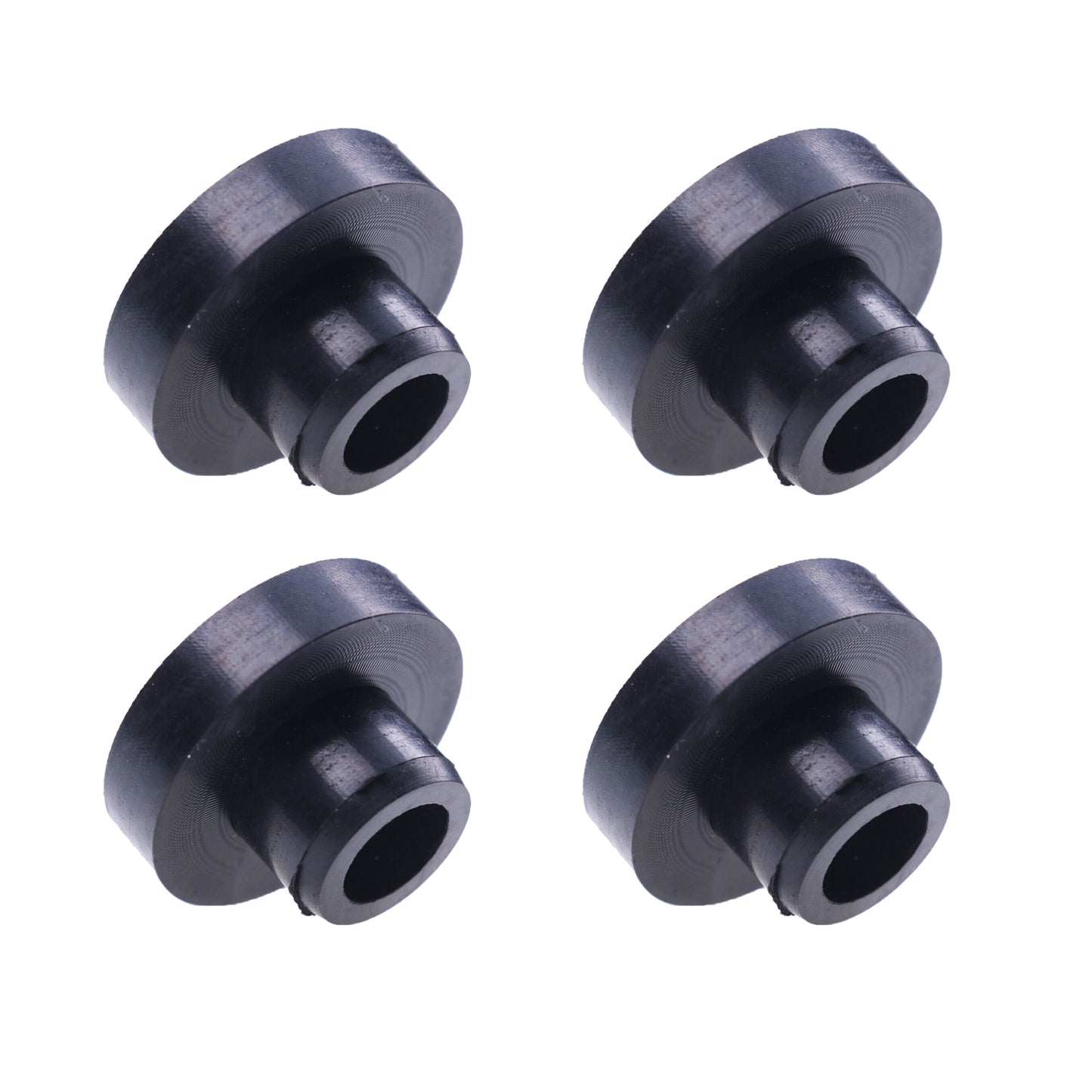 4Pcs Rubber Bushing 6553411 for Bobcat 440 443 450 453 463 533 540 542 543 553 632
