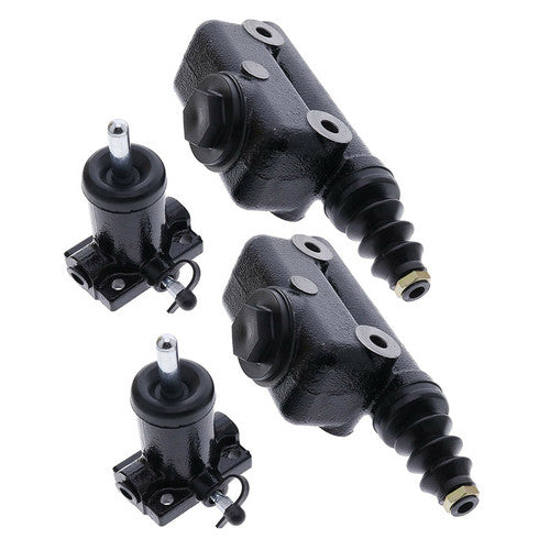Brake Master Slave Cylinder Kit  for Case 430 480 480B 480C 530C 580 580B 580C