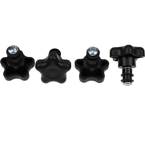 4X Window Knob Kit 6681614 6675545 6664085 for Bobcat S100 S130 S150 S160 S175 S185 S205 S220