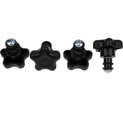 4X Window Knob Kit 6681614 6675545 6664085 for Bobcat S100 S130 S150 S160 S175 S185 S205 S220
