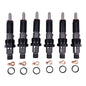 6X Fuel Injector 3802365 3802677 for Cummins 6BT 5.9L QSB ISB Engine