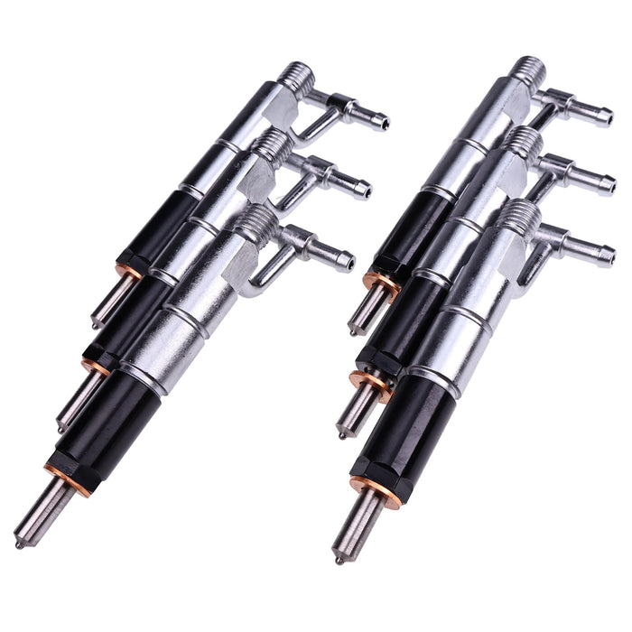 6X Fuel Injector 6209113100 6209-11-3100 for Komatsu PC250LC-6L PC220LC-5 PC220LC-6L