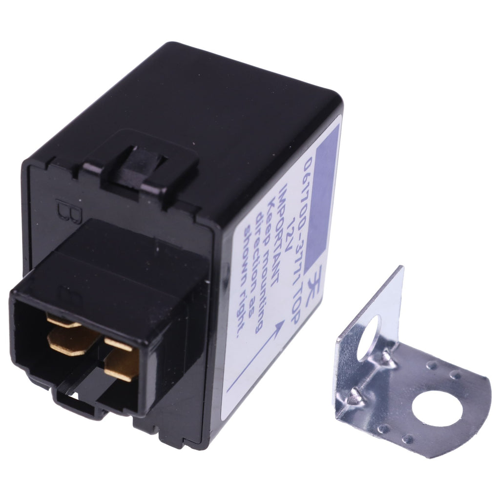 Relais Temporisé De Démarrage 12V 061700-3771 - Compatible Kubota B, BX, L, M, RTV, GR | T0070-31410, 1J321-60242 - 3