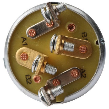 12V Ignition Switch SW710 with 4 screw terminals for Buyers 50 Amp