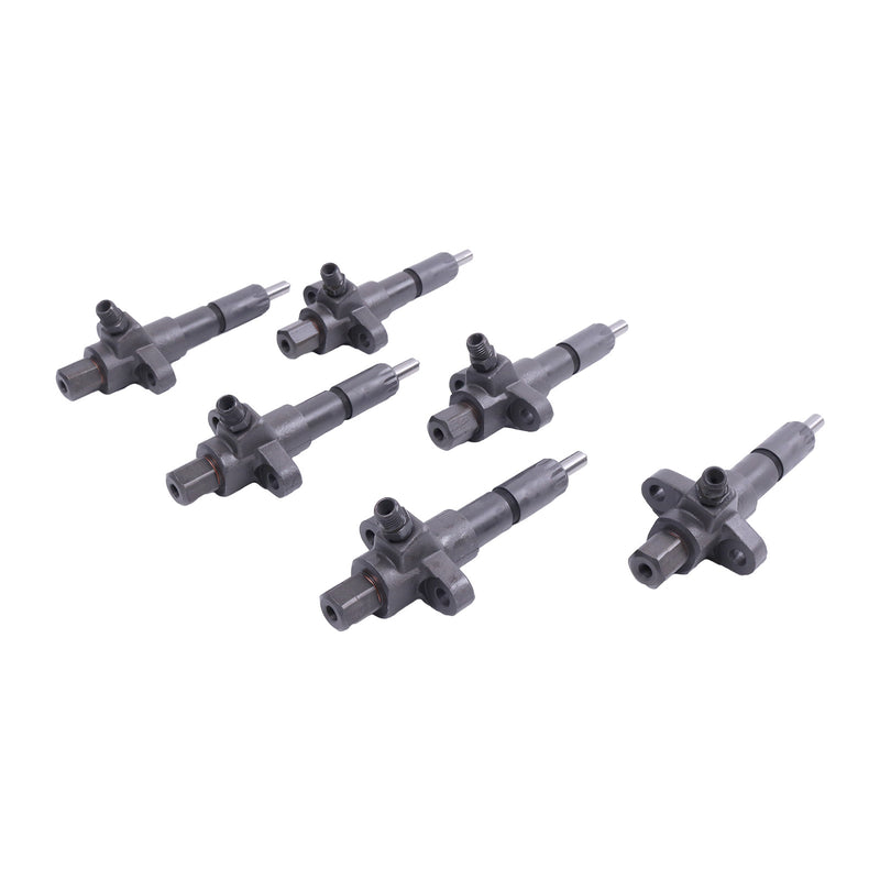 6Pcs Fuel Injector 105101-6672 1051016672 1153002892 for Isuzu 6SD1 Hitachi EX300-2 EX300-3