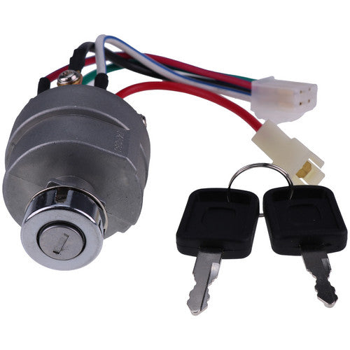 Ignition Switch 19421552110 194215-52110 for Yanmar FX22 FX22D FX24 FX24D FX26 FX26D FX28