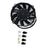 12V 8'' Hydraulic Cooling Fan for Hustler 601357 Super Z Hyperdrive