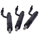 3PCS Fuel Injector MIA880125 729244-53100 72924453100 for Yanmar 3TNV84-NBK 3TNV82A John Deere