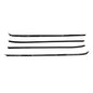 4Pcs Window Sweeps Felts Kit KG2018A KG2017A for 70-81 Camaro Firebird Trans Am Decor Trim