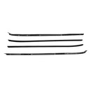 4Pcs Window Sweeps Felts Kit KG2018A KG2017A for 70-81 Camaro Firebird Trans Am Decor Trim