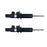 2x Front Air Suspension Shock Absorber 3711 6788 761 3711 6788 762 for BMW E70 E71