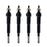 4Pcs Glow Plug 8-94319-700-1 for Isuzu C240 C190 C201 C221 4BA1 D500 4FA1 Diesel