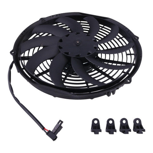 Electric Radiator Cooling Fan VA10-AP10/C-61A for Spal 30100467 12V Low Profile