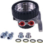 Filter Head RE70357 RE500160 RE500161 RE70358 for John Deere 110 120 1200 1400 160LC 2254 270LC