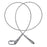 2Pcs Cables 125542 Replacement for Cables with EZ Spring Clips